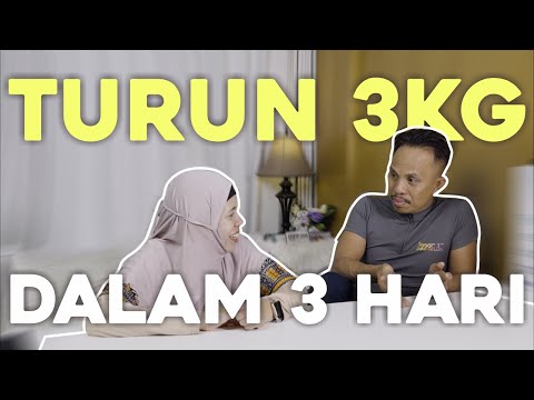 TURUN 3KG DALAM 3 HARI #PUASARAJAB#AUTOPAGHY