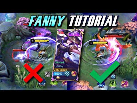 THINGS YOU NEED TO DO WHEN USING FANNY IN RANK! FANNY TUTORIAL | MLBB