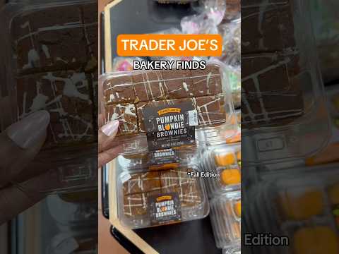 TRADER JOE’S FALL BAKERY FINDS #traderjoesfinds #traderjoeshaul #traderjoes