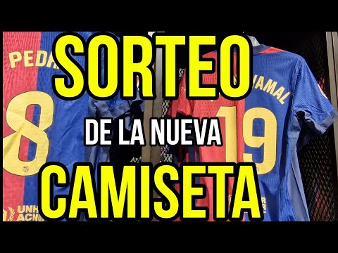 👕SORTEO DE LA NUEVA CAMISETA DEL FC BARCELONA 24/25🔴🔵