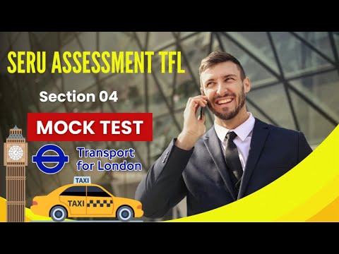 SERU ASSESSMENT TFL 2024 | Section 04| PHV Drivers Handbook | SERU Test Questions 2024