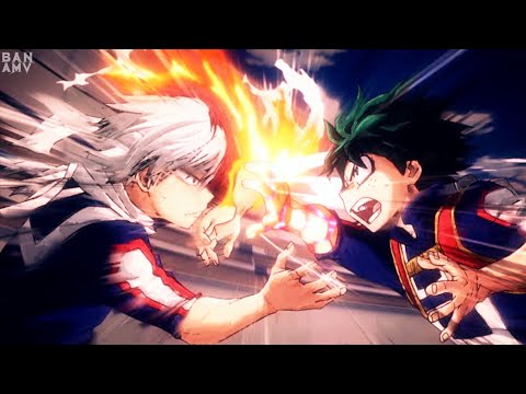 Izuku Midoriya VS Shoto Todoroki「AMV」Never Back Down - Boku No Hero Academia