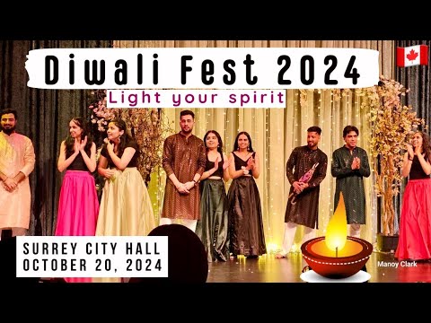 266🇨🇦 Diwali Fest 2024 | Surrey City Hall