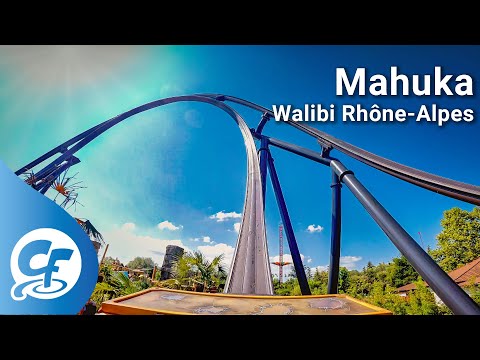 Mahuka front seat on-ride 5K POV @60fps Walibi Rhône-Alpes Rhone-Alpes