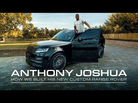 ANTHONY JOSHUA GETS THE KEYS TO HIS BRAND NEW RANGE ROVER URBAN WIDETRACK  | URBAN UNCUT S3 EP32