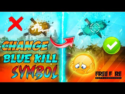 How To Change Blue Kill Effect In Free Fire Max 😱|| Free Fire Me Kill Logo Ka Color Blue Kaise Kare