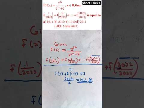 JEE Main 24th Jan 2nd Shift 2023 || JEE Previous Year Questions || #shorts