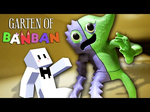 奇妙すぎる幼稚園で化物同士の争いに巻き込まれる白いやつ【Garten of Banban 4】