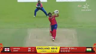 Six sixes an over bye ravi bopara😲 / 6 sixes on 6 balls / india vs england / Hong Kong super sixes