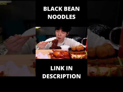 BLACK BEAN NOODLES#ASMR