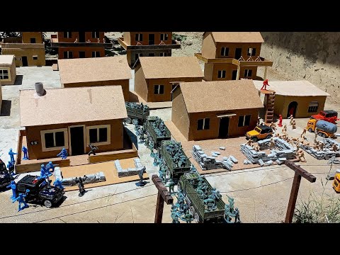 Army Men: The Town #stopmotion (Army men stopmotion)