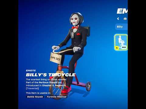 FORTNITE X SAW EMOTE! 🤡