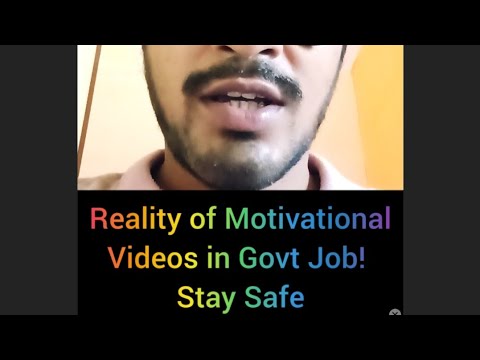 Reality of Fake Motivational Videos in Govt Job!Stay Safe#ssc#motivation#shortsfeed