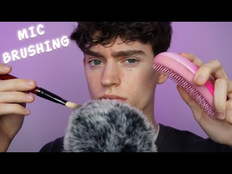 The BEST Up-Close ASMR Head Massage for a DEEP Sleep | Fluffy Mic Brushing & Breathy Whispering