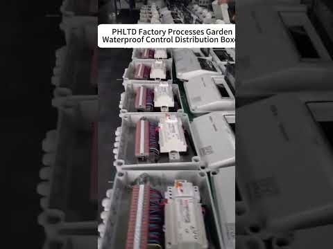 "PHLTD Factory Specializes in Crafting Garden Waterproof Control Distribution Boxes"