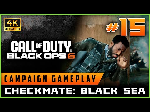 Black Ops 6 - Campaign 4K60 - Checkmate: Black Sea (Mission 15) *ENDING*