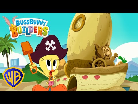 Bugs Bunny Builders | Tweety's Super Sandcastle! 🏖🏰| @wbkids​