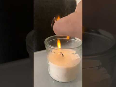 Burning candle without touching the wick#youtubeshorts#experiment#ytshorts#science#kidssciencegk