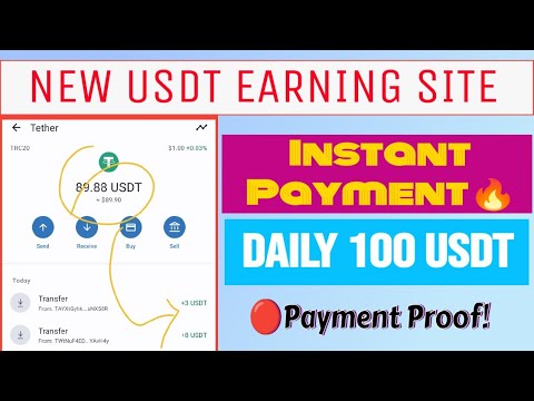 Letest USDT shopping mall income site | Usdt Order grabbing App | Make money on Mobile