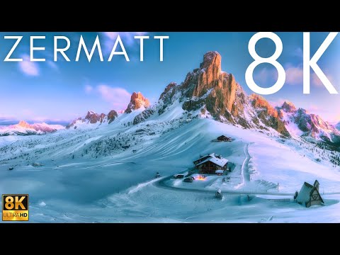 Zermatt Switzerland 🇨🇭 | Gornergrat  Train in 8k Ultra HD 60 Fps