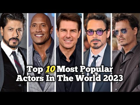 Top 10 Most Popular Actors In The World 2023 || Only Top10