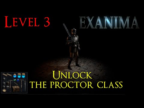 Exanima 0.8 | Level 3 Walkthrough (No commentary) | How to Unlock the Proctor class