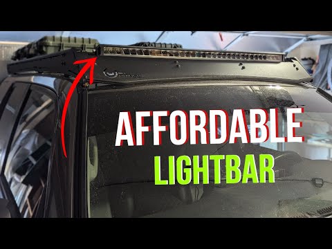 4Runner 40 " Lightbar Install on Prinsu Pro Roof Rack - Nilight