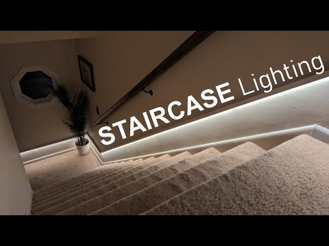 EASY Motion Activated Staircase Lighting - NO PROGRAMING!!!