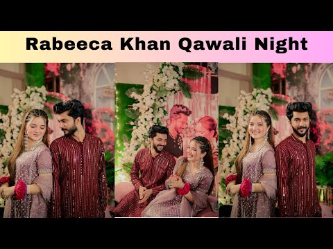 Rabeeca Hussain Qawali Night Full video#viral #qawalinight#rabeecakishadi#rabeesian#Rabeecaweeding