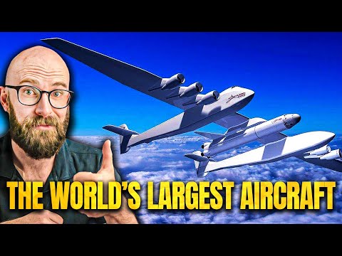 The Stratolaunch Roc: The World’s Weirdest Airplane