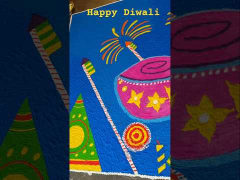 Happy Diwali Rangoli🪔#diwali #diwalispecial#diwalicrackers #shortvideo #viral