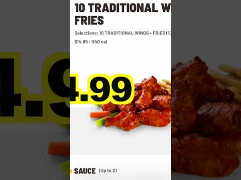 Price Descrepancy At Buffalo Wild Wings