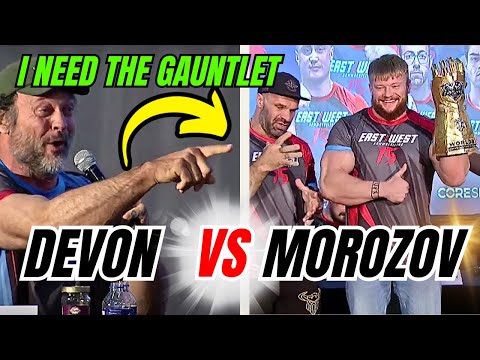 Devon larratt vs Artyom Morozov Left Hand !!!