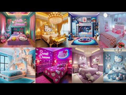 +200+fresh color kids bedrooms designs||2024 kids room ideas||furniture+room wall paint décor