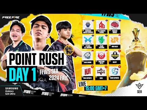 [EN] FFWS SEA 2024 FALL | Point Rush Stage - Day 1